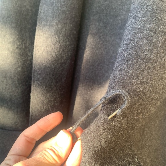 Eileen Fisher 100% wool black or dark grey size XL/TG - Picture 6 of 14